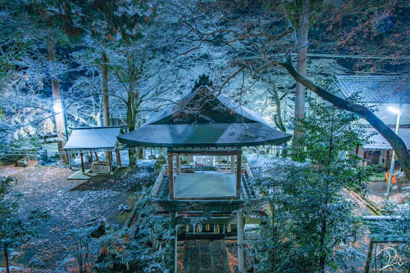 Đền Thần đạo mùa đông